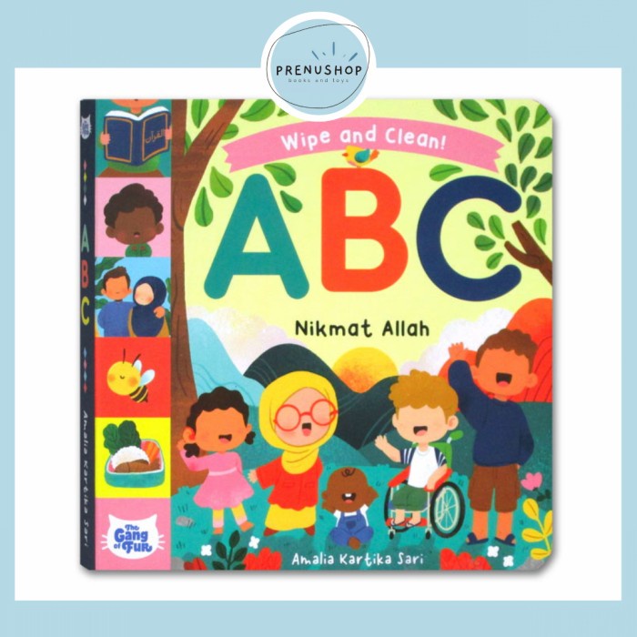 

/////] New Segel Buku Wipe & Clean ABC Nikmat Allah - The Gang of Fur