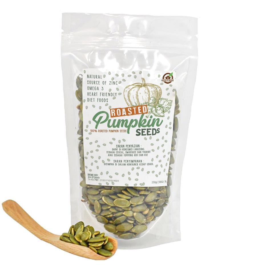 

Laris ★★ Roasted Pumpkin Seeds ( Biji Labu Panggang ) - 250 Gr ❥