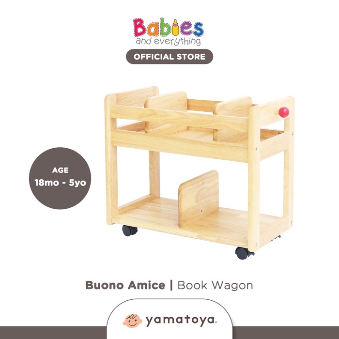 YAMATOYA BUONO AMICE BOOK WAGON - RAK BUKU ANAK