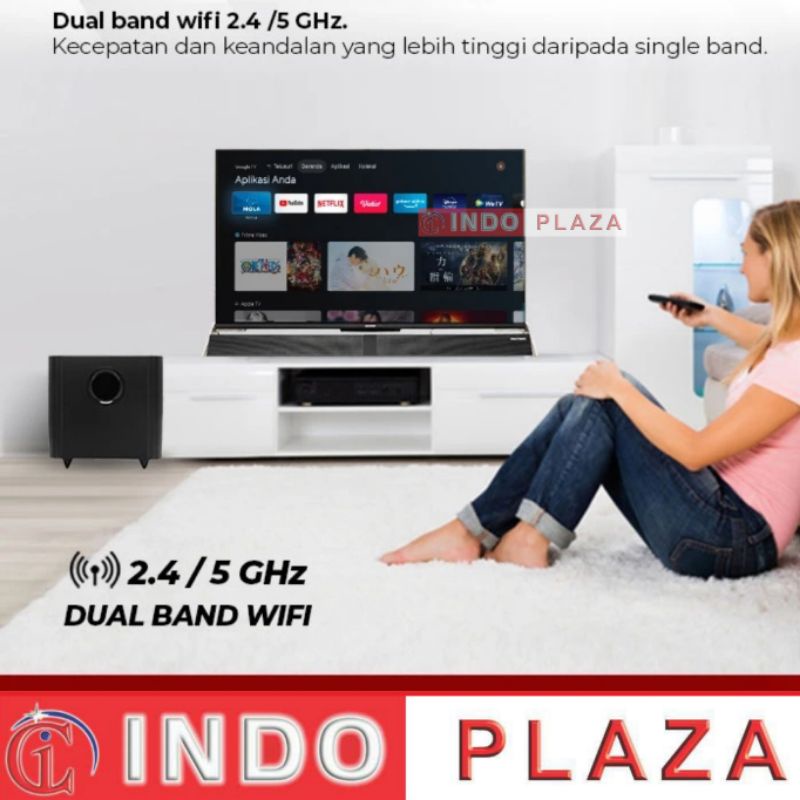 TV POLYTRON 55 Inch SMART GOOGLE TV PLD-55UG5959 4K UHD