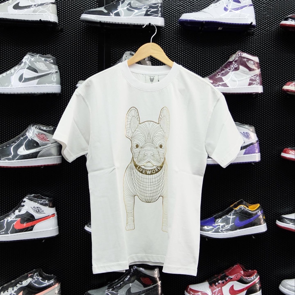 LifeWork "Radog gold" White Tee