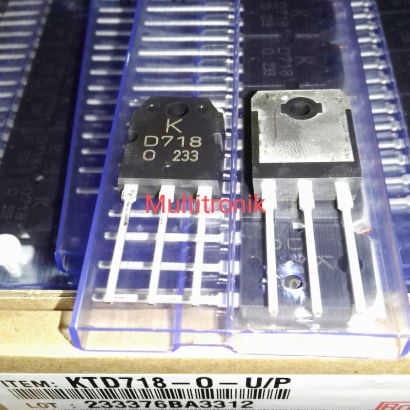 D 718 Transistor KTD 718 Original KEC D718