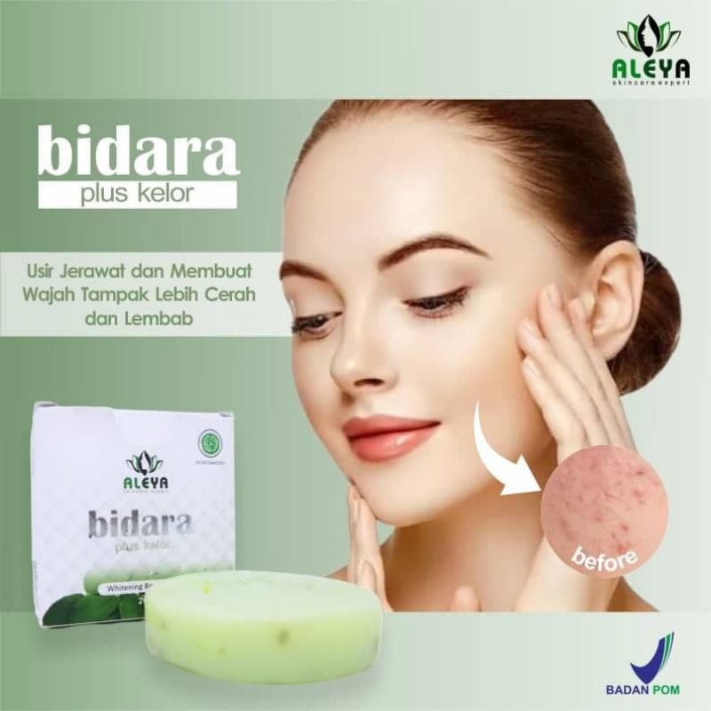 Sabun Bidara Aleya with kelor BPOM Original