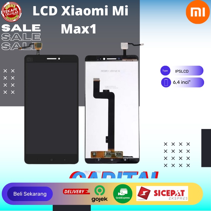 Lcd Xiaomi Mi max 1 bergaransi