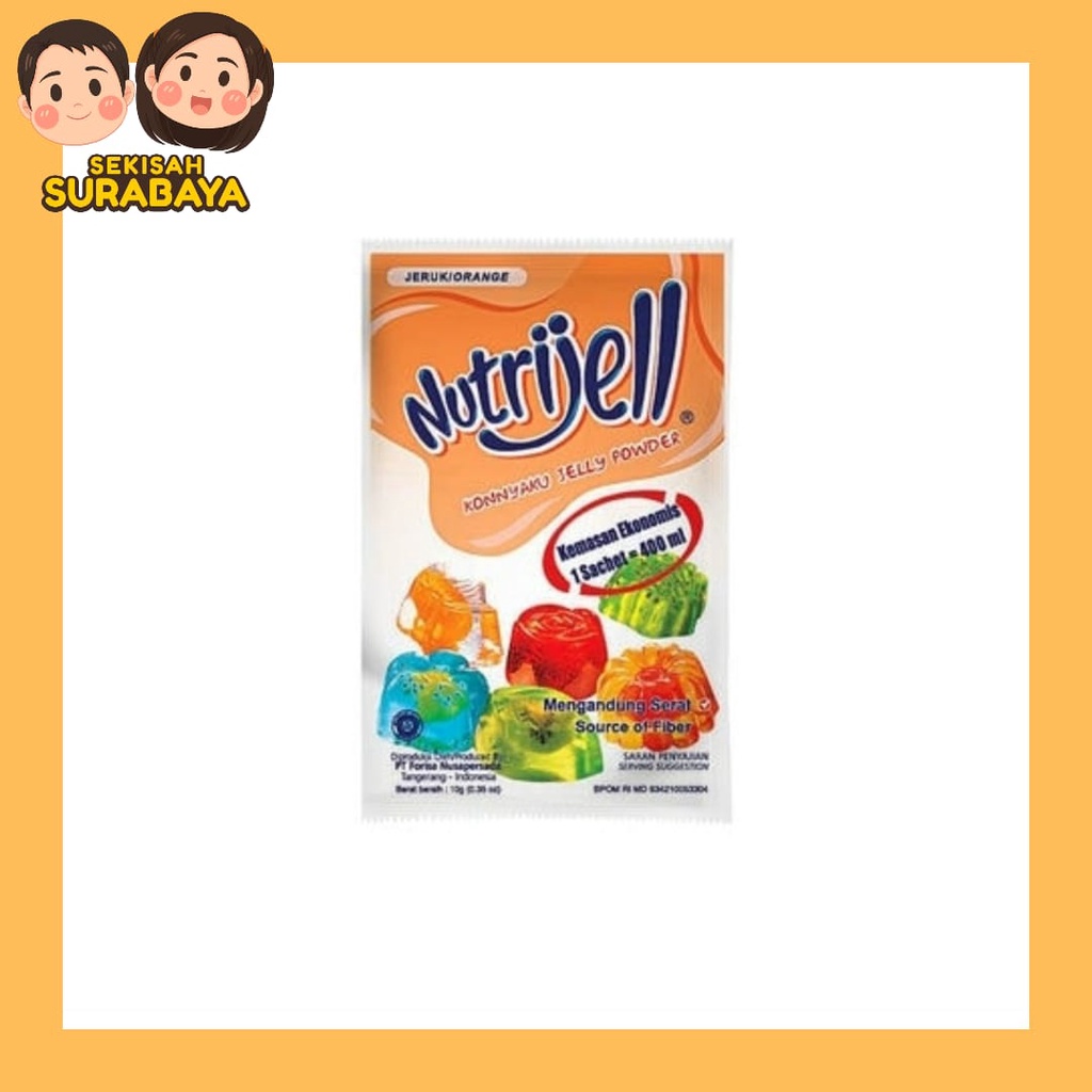 

Nutrijell Mangga/Mango Kemasan Eko 10gr