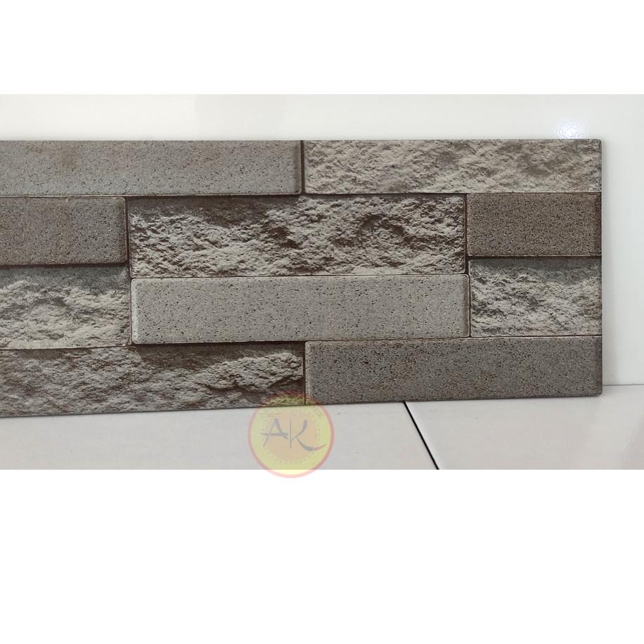 Jual Keramik Dinding Kasar Motif Batu Alam Timbul 20x40 Eminence Stone ...