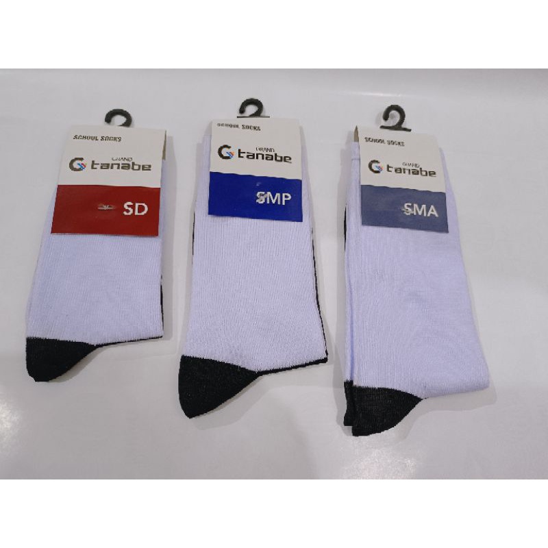 KAOS KAKI SEKOLAH HITAM PUTIH SD SMP SMA Kaos kaki Murah