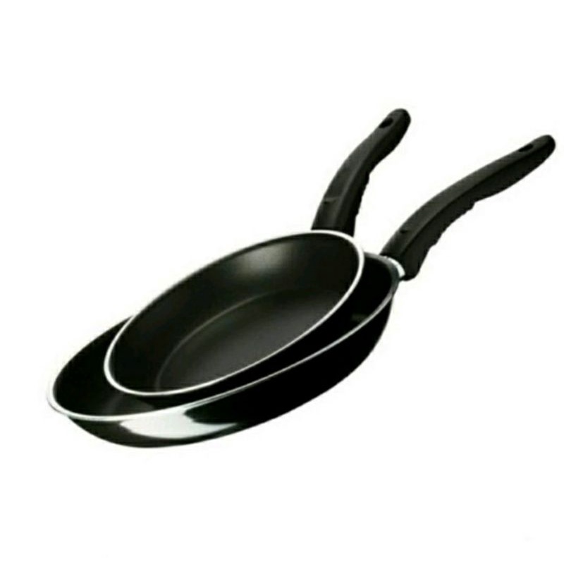 Frypan Set 18cm dan 25cm Telfon Anti Lengket