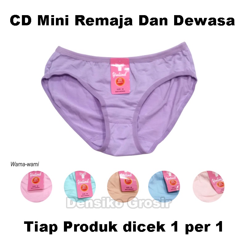 Celana Dalam Mini Remaja Sampai Wanita Dewasa CD Mini Sexy Yutind Low Waist Panties