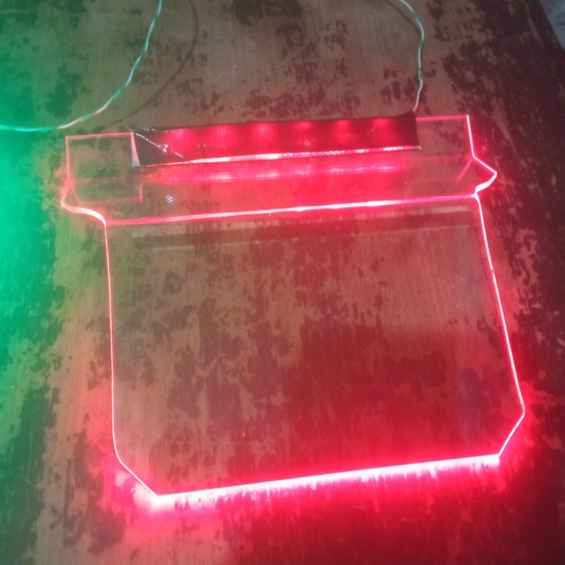 MUDFLAP AKRILIK MIKA MIO SPORTY MIO KARBU