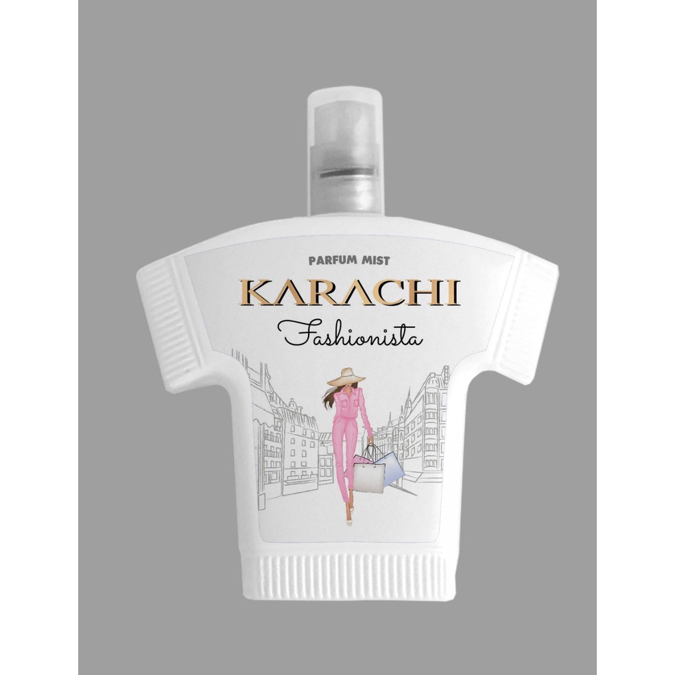 Karachi Parfum Mist Fashionista 100 ml Pink
