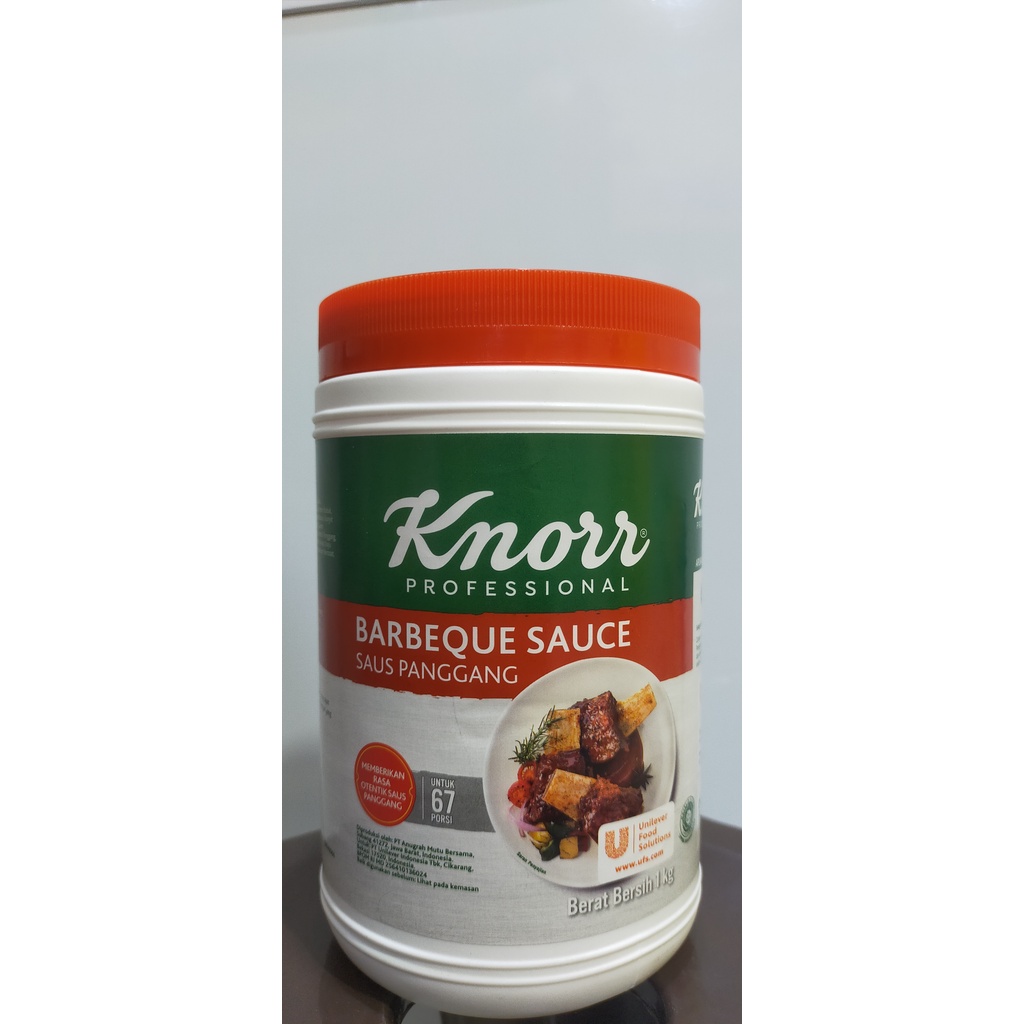 

Barbeque Sauce Knorr 1kg Free Bubble Wrap dan Dus Tebal