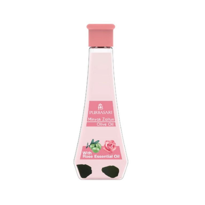 PURBASARI Minyak Zaitun With Rose Essential Oil 150ml.