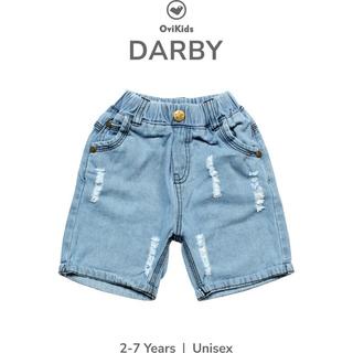 HERBY / DARBY COMFY JEANS CELANA PENDEK JEANS ANAK LAKI-LAKI 2-7 TAHUN OVIKIDS