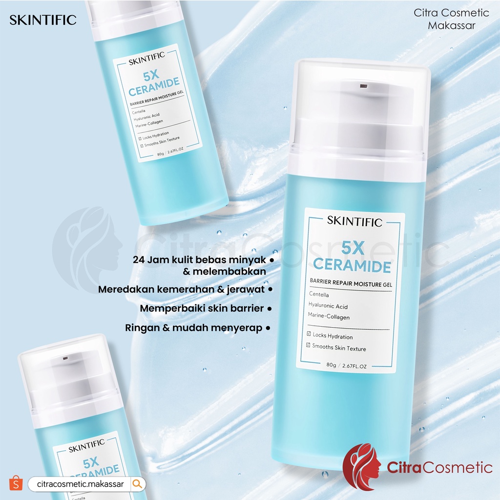 Skintific 5X Ceramide Barrier Repair Moisture Gel 80 Gr