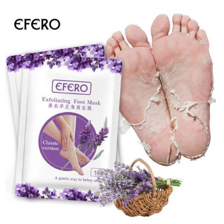 EFERO Foot Mask / EFERO Masker Kaki - LAVENDER