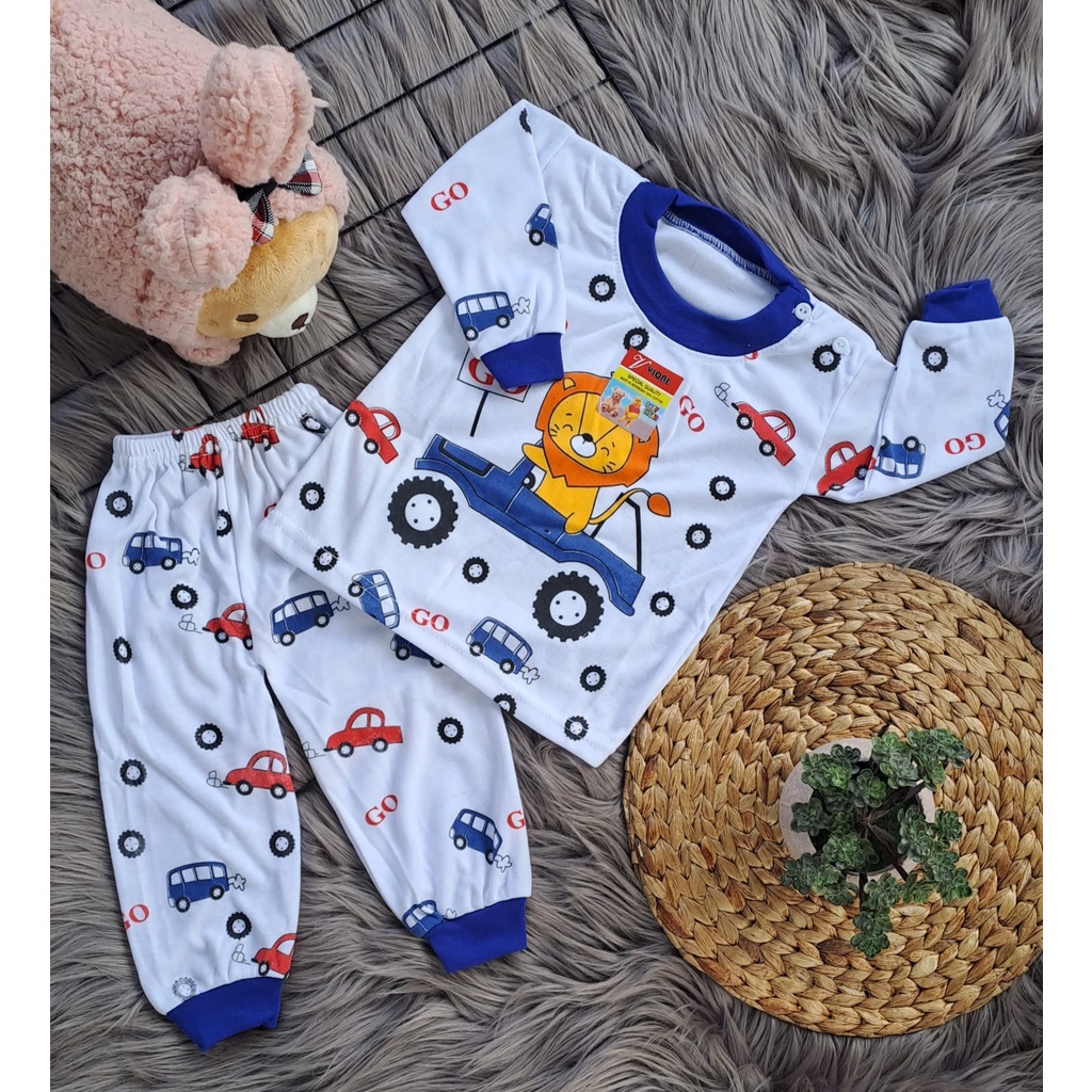 stelan BAJU BAYI tiger Setelan 3-18 Bulan