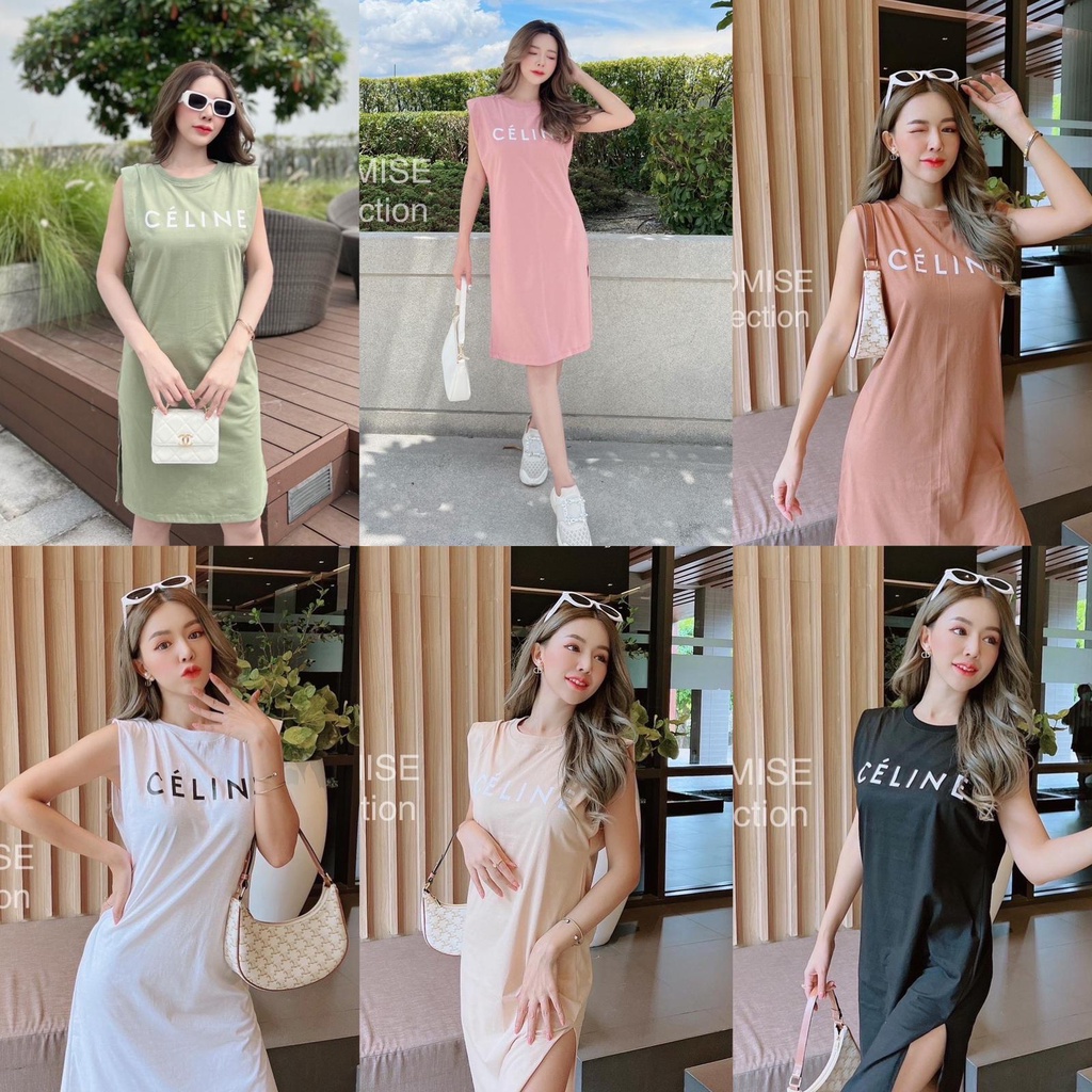 DRESS CASUAL CLNE FASHION WANITA IMPORT BANGKOK