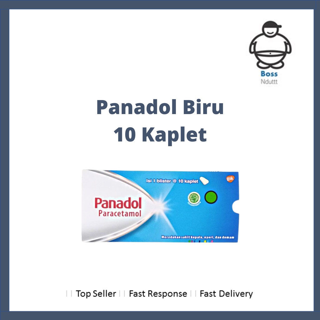 Panadol Biru strip MURAH Panadol Biru