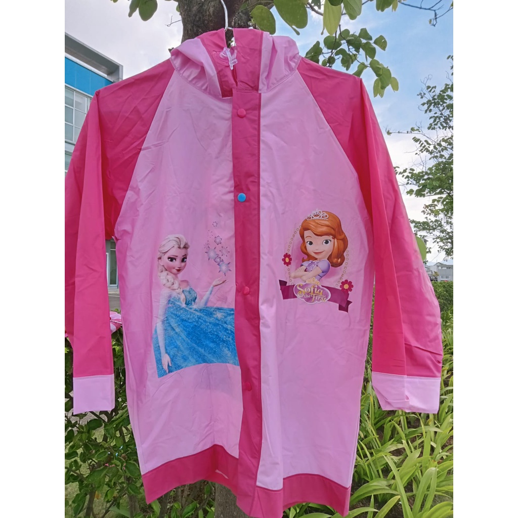 Jas Hujan Anak Jubah / Jas Hujan Anak Anak / Jas Hujan Anak Karakter / Jas Hujan Anak Laki-Laki / Jas Hujan Anak Perempuan / Jas Hujan Jubah Frozen / Jas Hujan Jubah Thomas / Jas Hujan Jubah Spiderman / Jas Hujan Jubah Princess / Jas Hujan Jubah Sofia