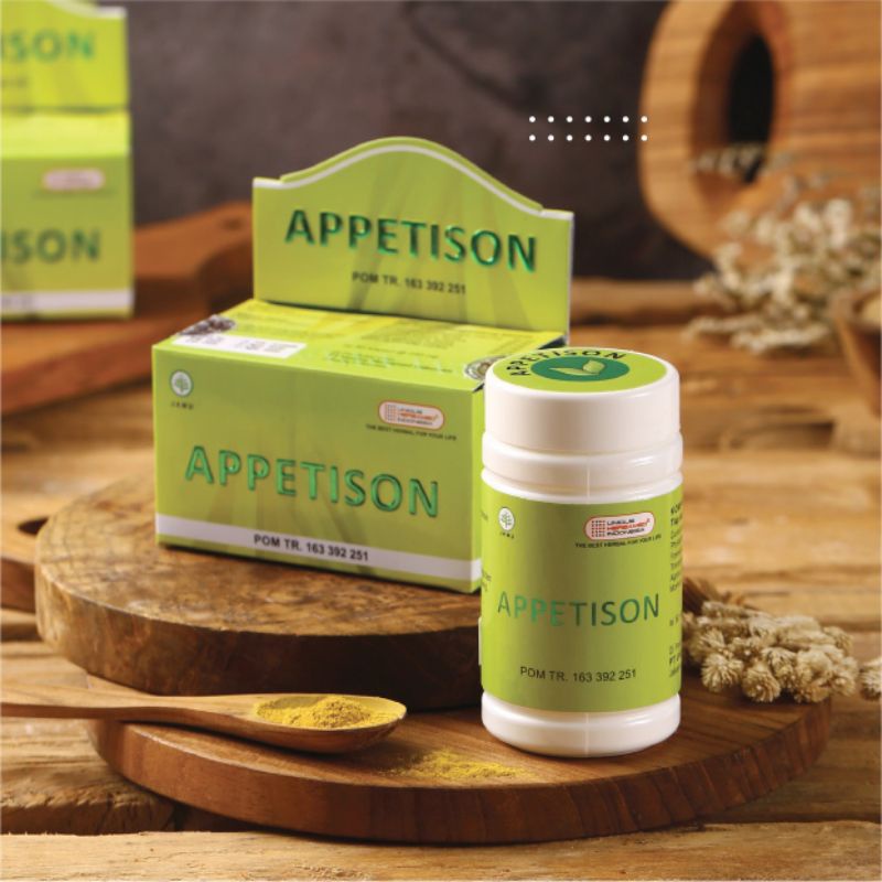 

APPETISON, Herbal untuk Menambah Nafsu Makan