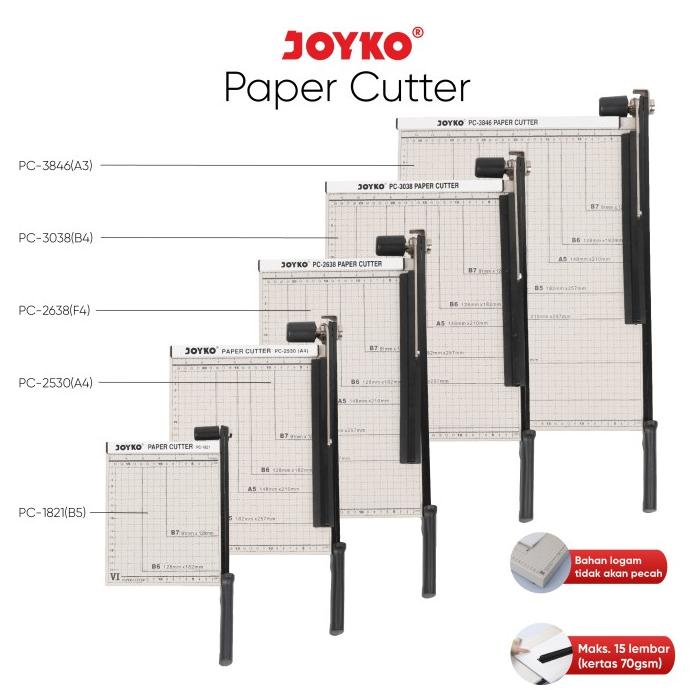 

Pemotong Kertas Paper Cutter Joyko