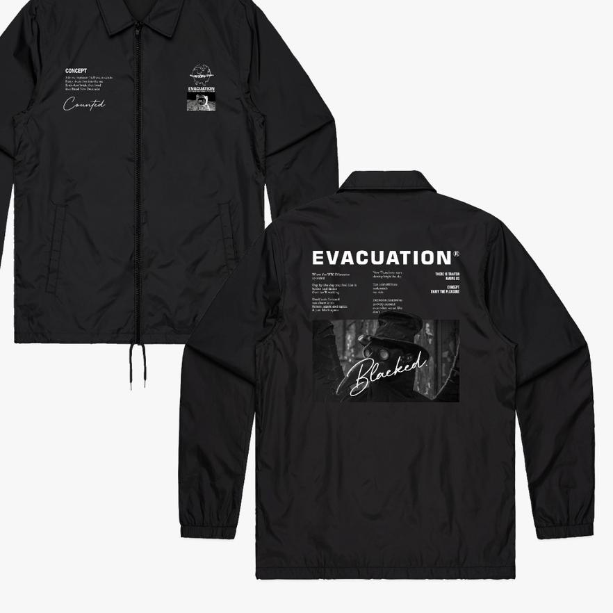 MALL Evacuation Coach Jaket - Jaket Parasut Pria dan Wanita 