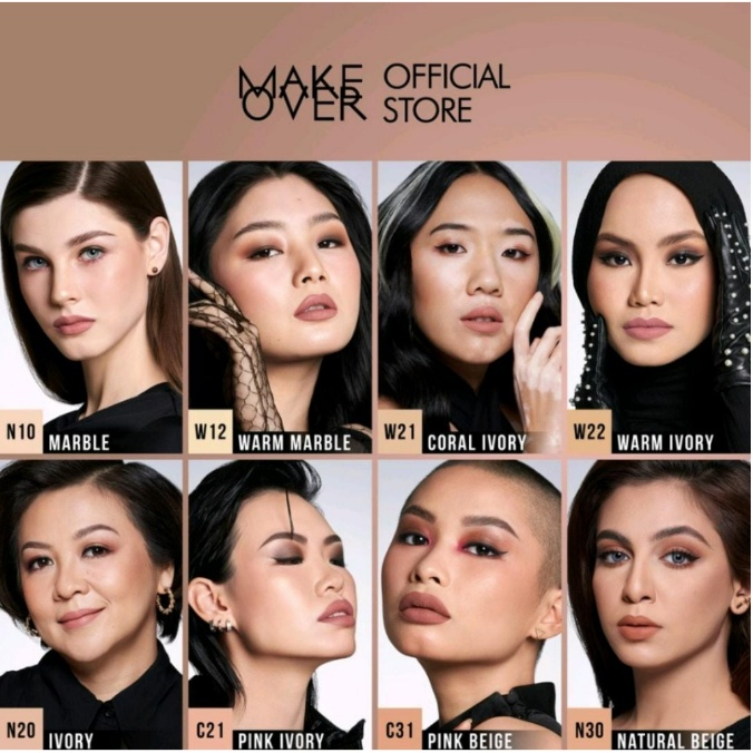 MAKE OVER Powerstay Matte Powder Foundation 12 g | MakeoverMattePowder