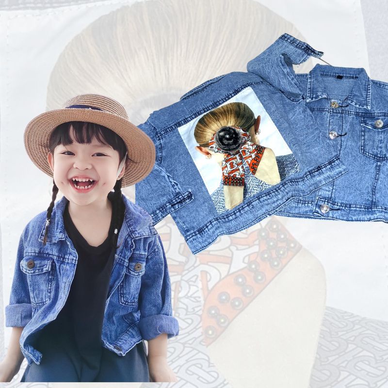 JAKET JEANS ANAK PEREMPUAN USIA1-9 TAHUN JAKET JEANS ANAK KEKINIAN JAKET DENIM MURAH ANAK POLOS TERBARU