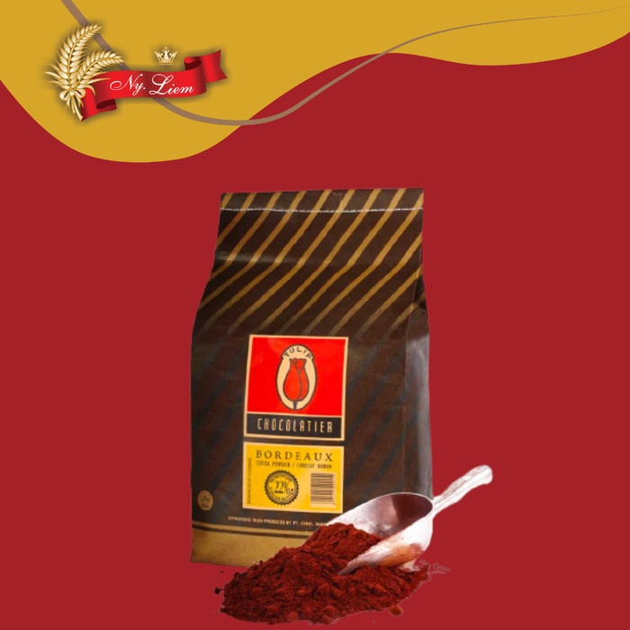 TULIP BORDEAUX Cocoa Powder / Cokelat Bubuk 500 gr #R