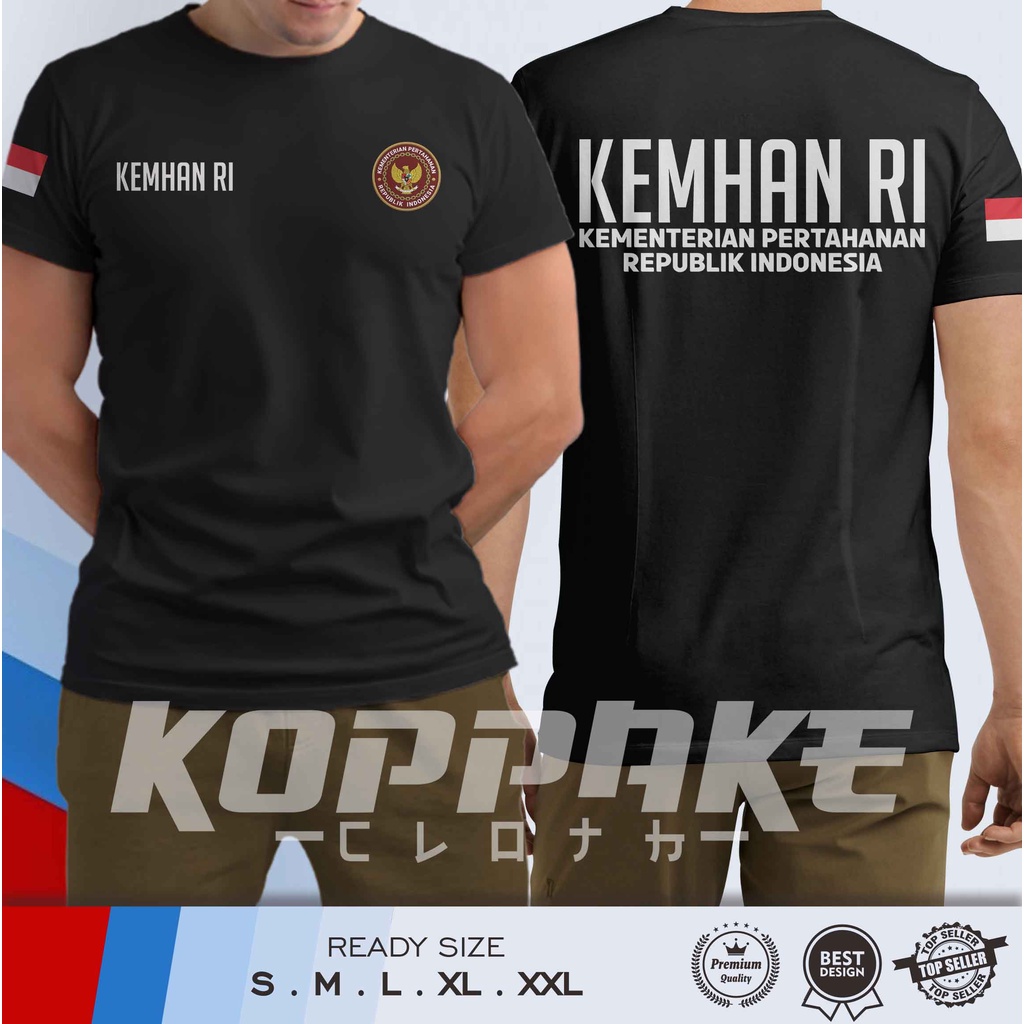 Jual Kaos Kemhan Ri Kementerian Pertahanan Republik Indonesia Baju Distro Shopee Indonesia