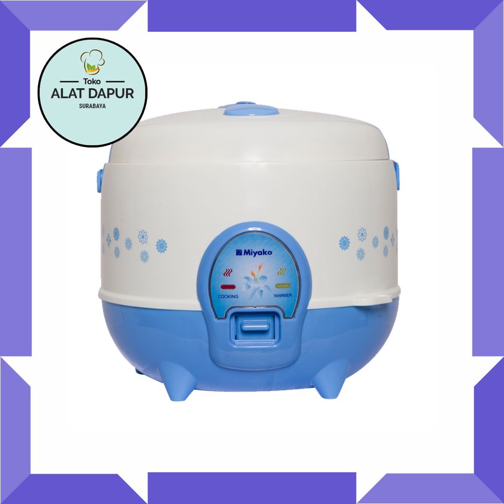 Miyako Magic Com Rice Cooker 1,2 Liter MCM 612 MCM612 1,2L Penanak Pengukus Penghangat Nasi