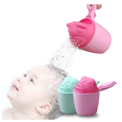 Baby shampoo cup children shower Gayung Mandi Keramas Bayi