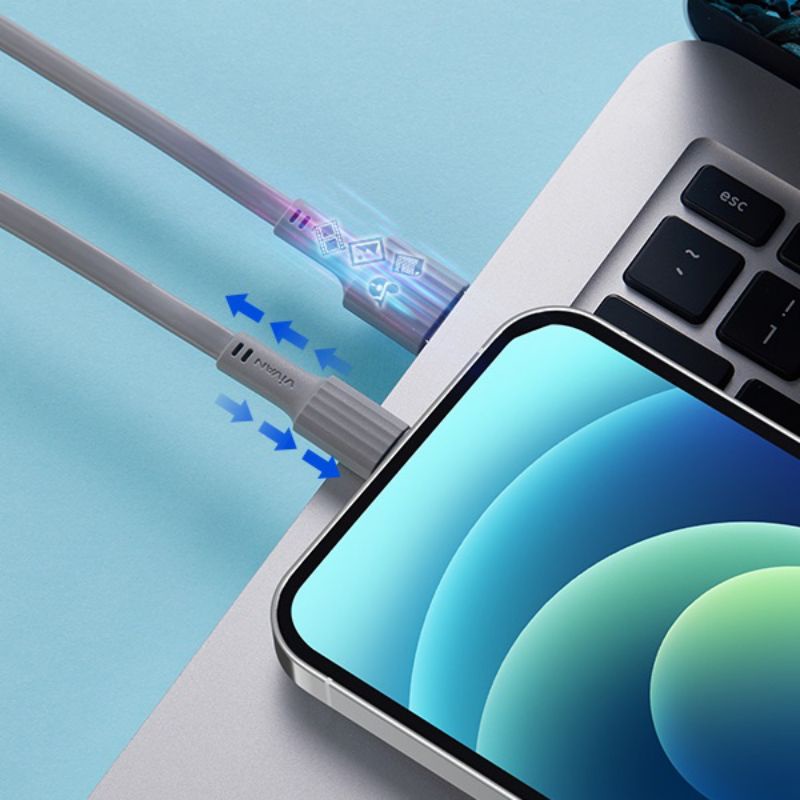 VIVAN Kabel Data Lightning Iphone  CTL100S 2.4A  Fast Charging Original