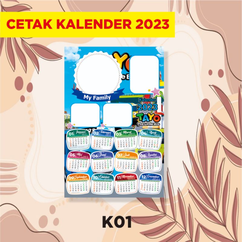 Jual CETAK KALENDER / KALENDER DINDING -fatihcolorprinting | Shopee ...