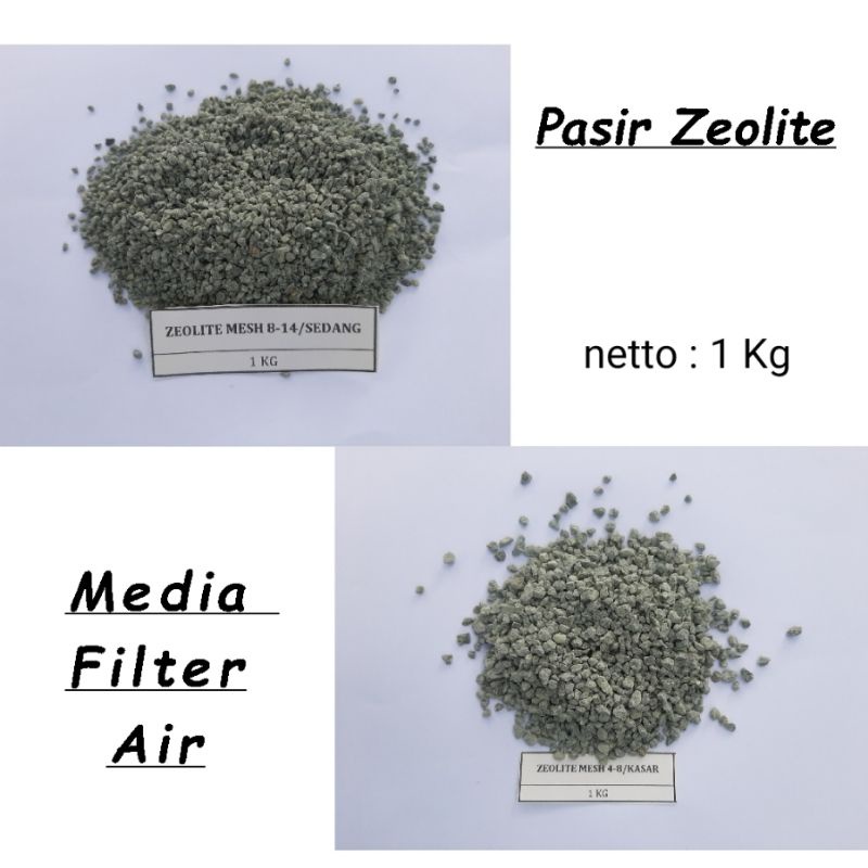 Pasir Zeolite - zeolit - media filter air - 1 kg