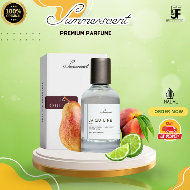 Parfum Premium Unisex JA QUILINE  Parfume EDT Pria Wanita 35Ml Eau De Toilette Original Summerscent