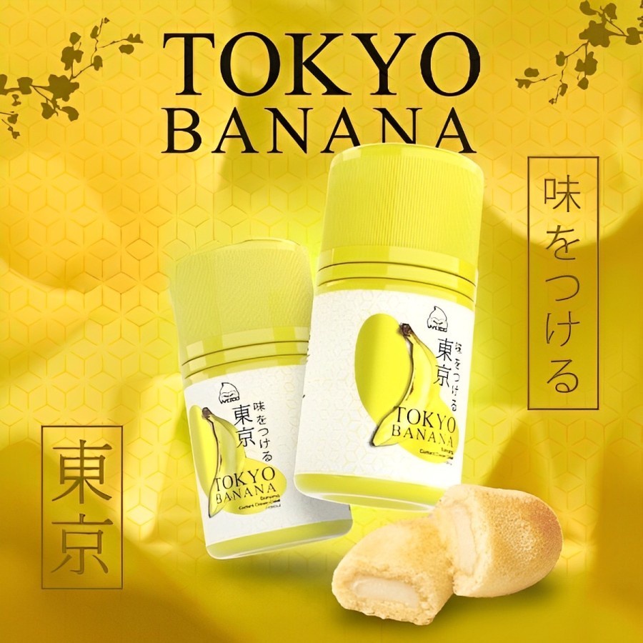 tokyo banana classic 60ml eliquid