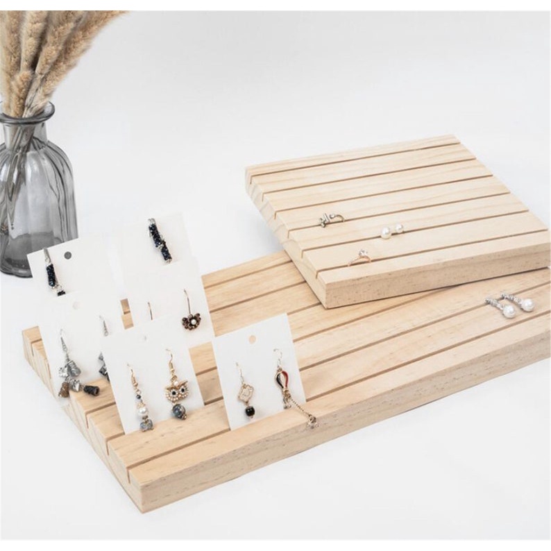 CUSTOM STAND KAYU 2 SLOT