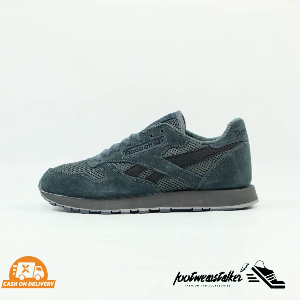 Sepatu reebok - Reebok Classics Utility Dark Grey - UNISEX