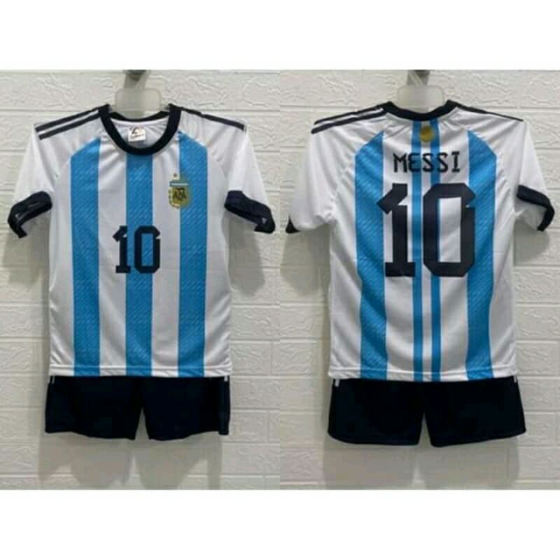 Baju Bola anak/ Stelan bola anak Argentina/kids/Jersey bola anak