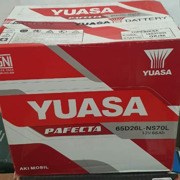 AKI MOBIL YUASA NS70L AKI ACCU BASAH YUASA NS70L