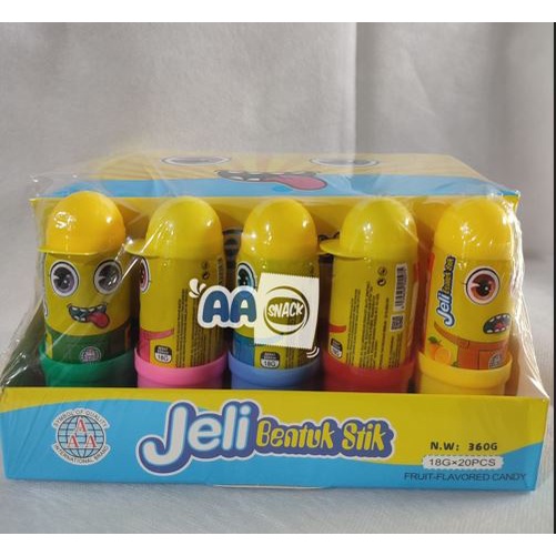 

AAA JUMBO JELLY SOUR ISI 20 X 18 GR