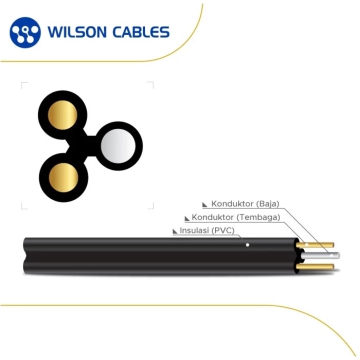 KABEL DW 1X2X0,6MM 500M WILSON BUKAN SUPREME