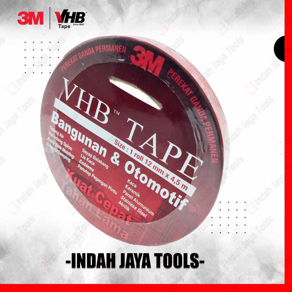 

Segera Miliki Double Tape VHB 3M ORIGINAL 12mm x 4.5mm Busa Perekat