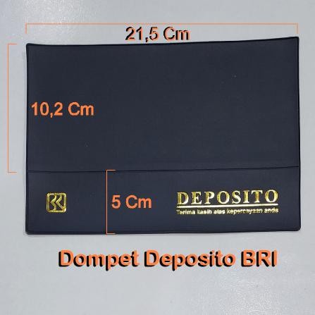 

Dompet Deposito Bank BRI. Kantong/Amplop Sertifikat Deposito Bank BRI.
