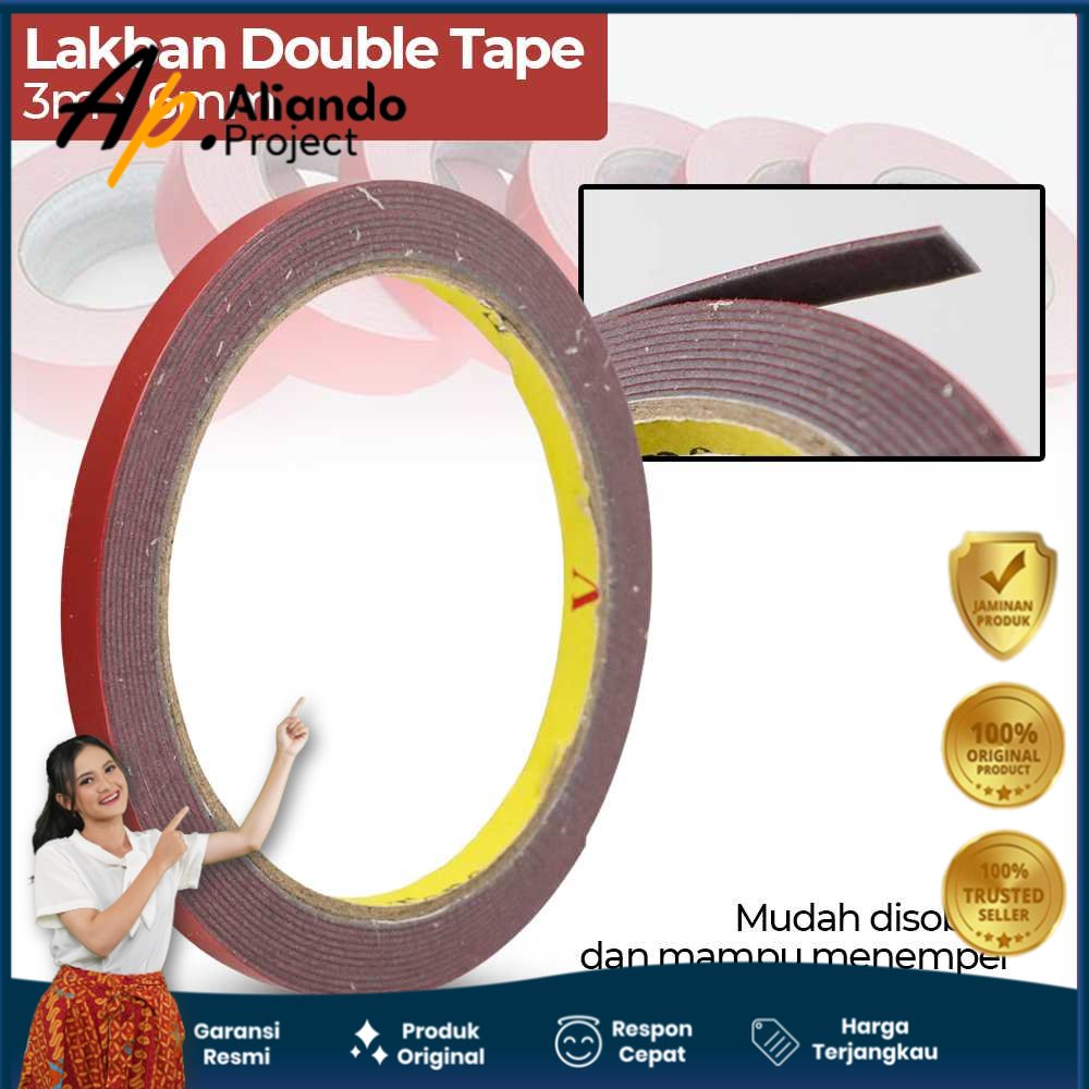 

Lakban Selotip Double Tape 3 Meter 1 PCS Modern Original Unik Murah Terjangkau Garansi