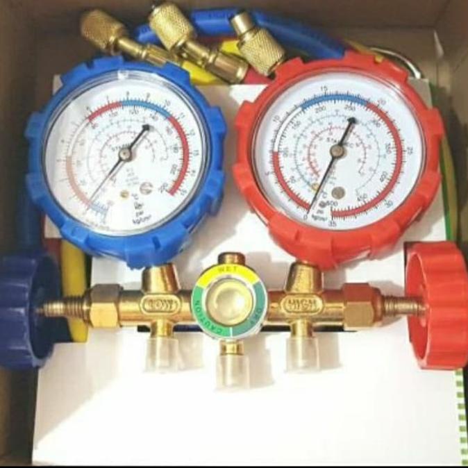 double manifold R22 R32 R410 R134 / Double manifold