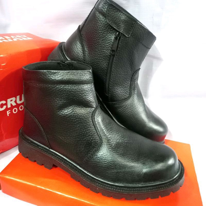 sepatu safety shoes World cruiser original sepatu proyek kulit asli safety retsleting
