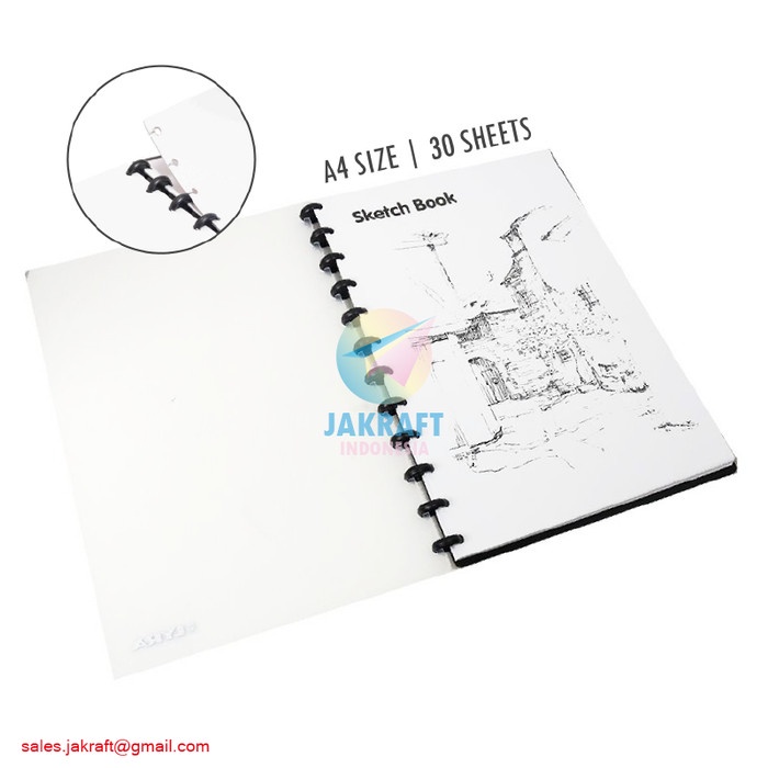 

Terlaris ✨ -Sketch Book LYRA A4 Sketchbook Buku Gambar Sketsa 30 Lembar 150 Gsm- 2.1.23
